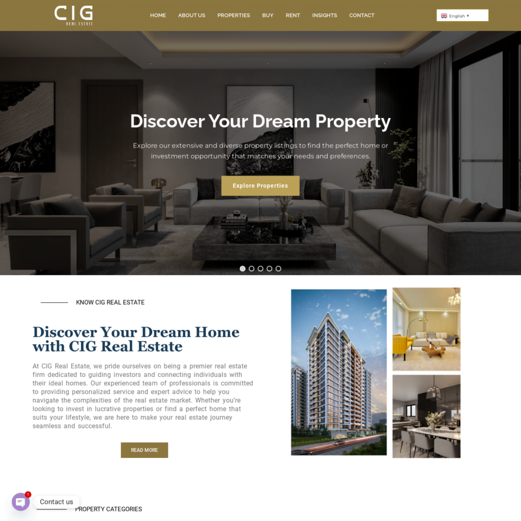 Home CIG REAL ESTATE