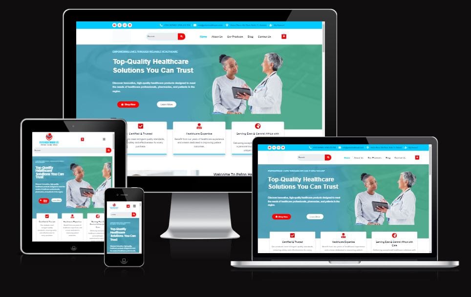 PATON HEALTHCARE MOCKUP